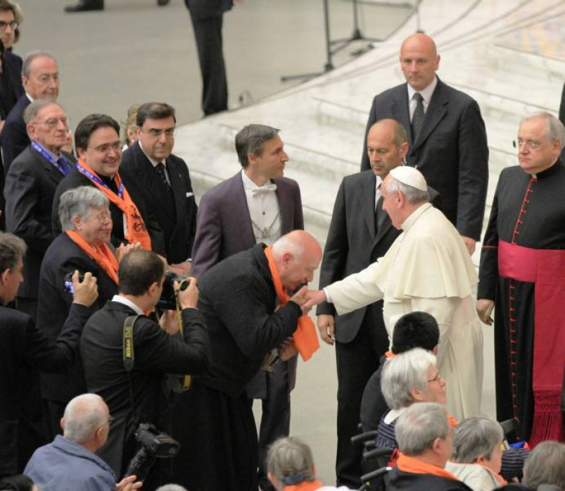 In 5500 all'udienza speciale di Papa Francesco per monsignor Novarese