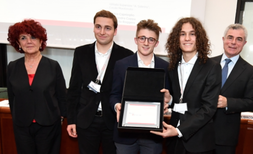 Il progetto di tre studenti del Sobrero premiato da Finmeccanica