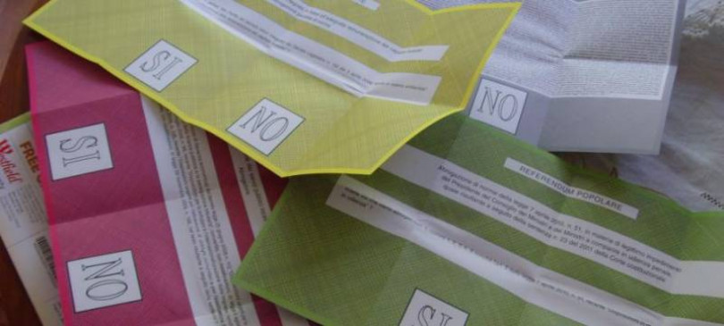 Scatta il conto alla rovescia per il referendum sulle 