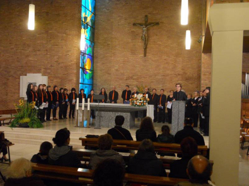 A Oltreponte polifonia e gregoriano per Giovanni Paolo II