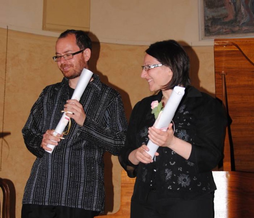 A Cella Monte due giovani pianisti a 