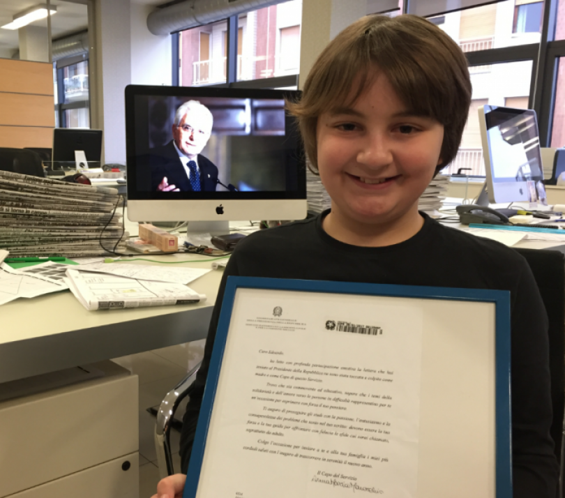 Le lettere di Obama e del Quirinale indirizzate a due giovani monferrini