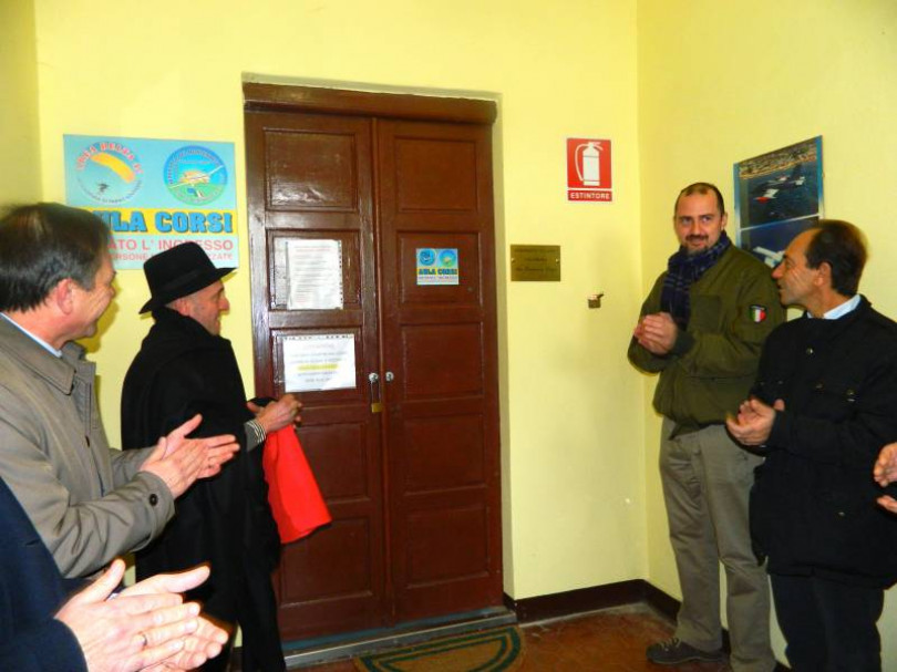 Sala didatttica dell'aeroporto dedicata all'avvocato Francesco Cappa