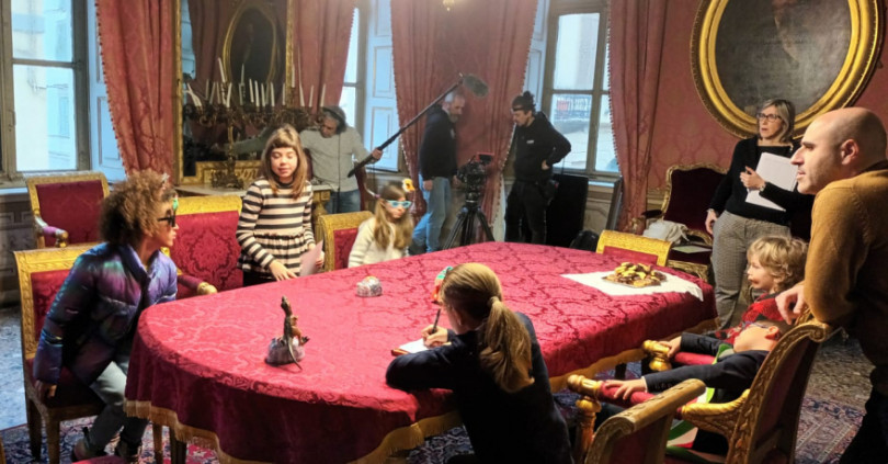 Il regista Francesco Ghiaccio e il corto “La città felice”