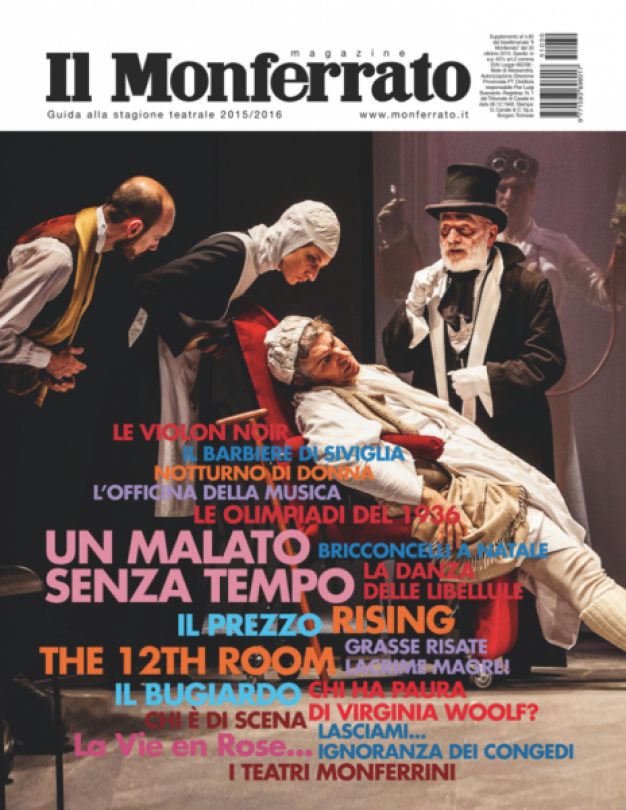 Venerdì 30 in regalo con Il monferrato il magazine sul Teatro