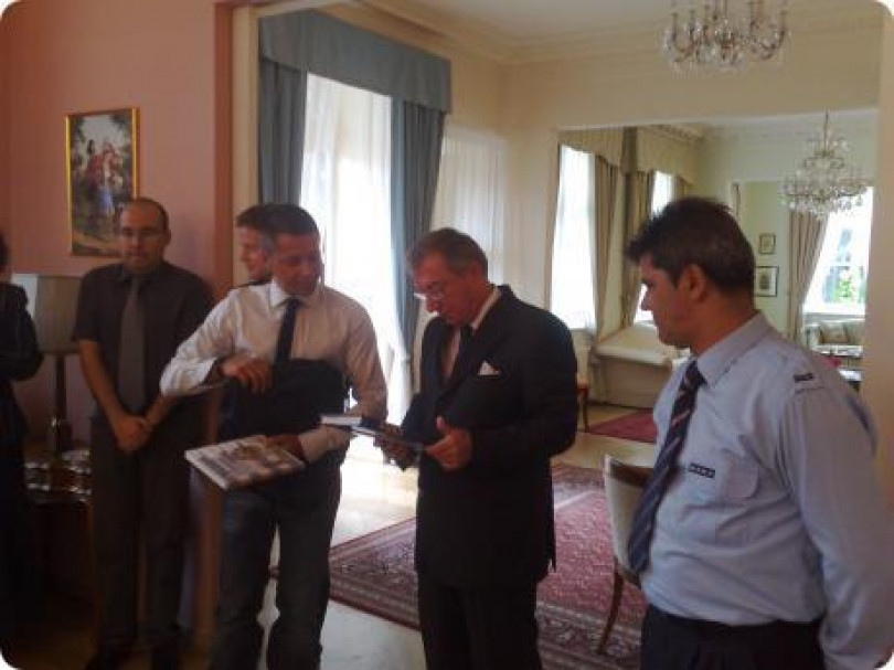 Gemellaggio di cultura e ricevimento in ambasciata a Vilnius