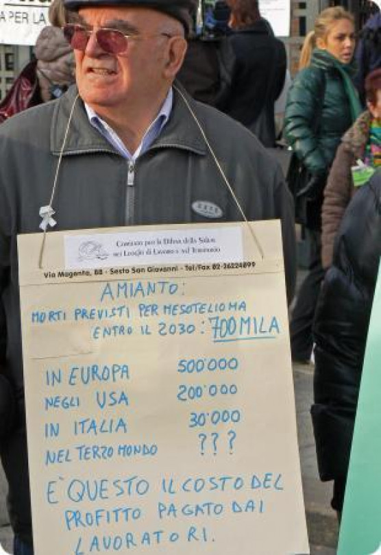 La strage dell'amianto: si temono 700mila morti entro il 2020. È un crimine contro l'umanità