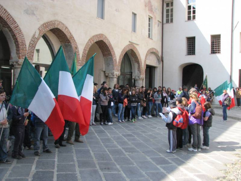 Si è concluso il Cammino del 150° con l'arrivo al Castello