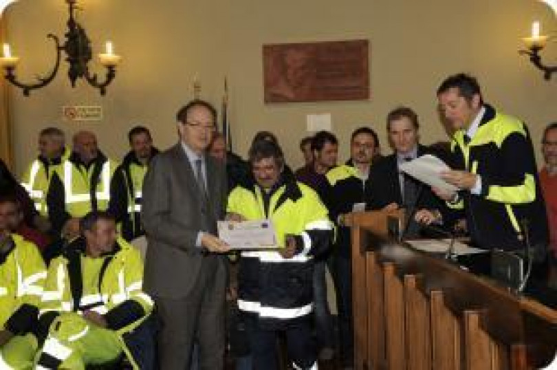 Sisma d'Abruzzo: premiati i volontari della Protezione Civile