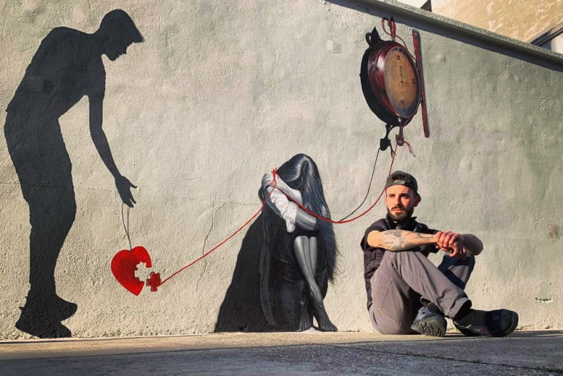 L'artista Mauro Piroddi e tutti i colori della vita