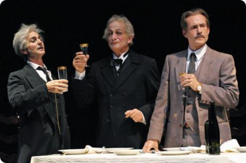 Gian Marco Tognazzi al Municipale in un'opera di Dürrenmatt