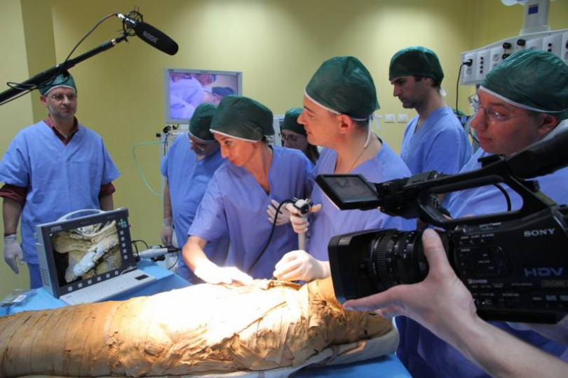 L'egittologa monferrina Sabina Malgora a Superquark