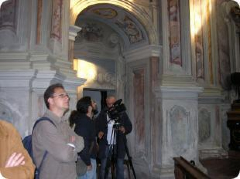 Riprese tivù per Cesare Pavese al Trevisio