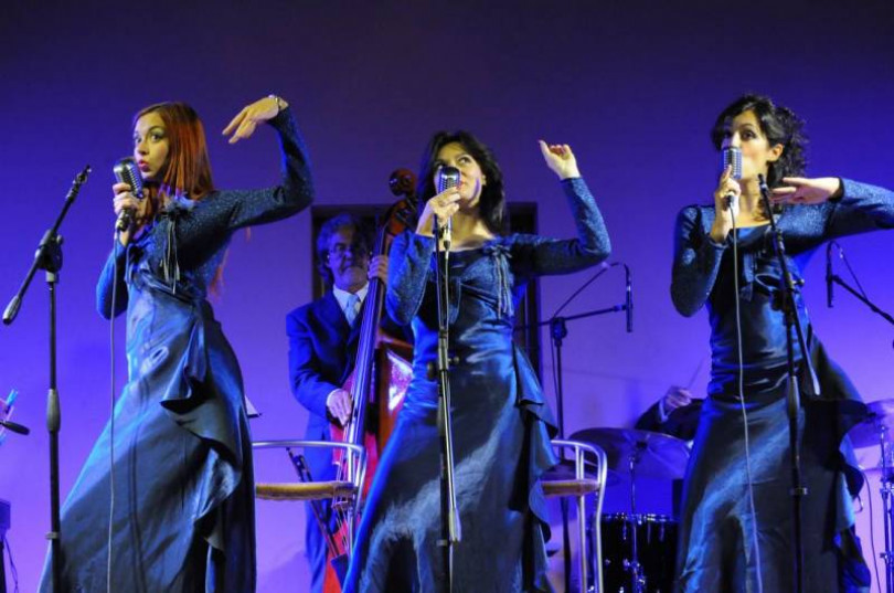 Il trio vocale femminile Blue Dolls sabato 10 dicembre al Teatro 
