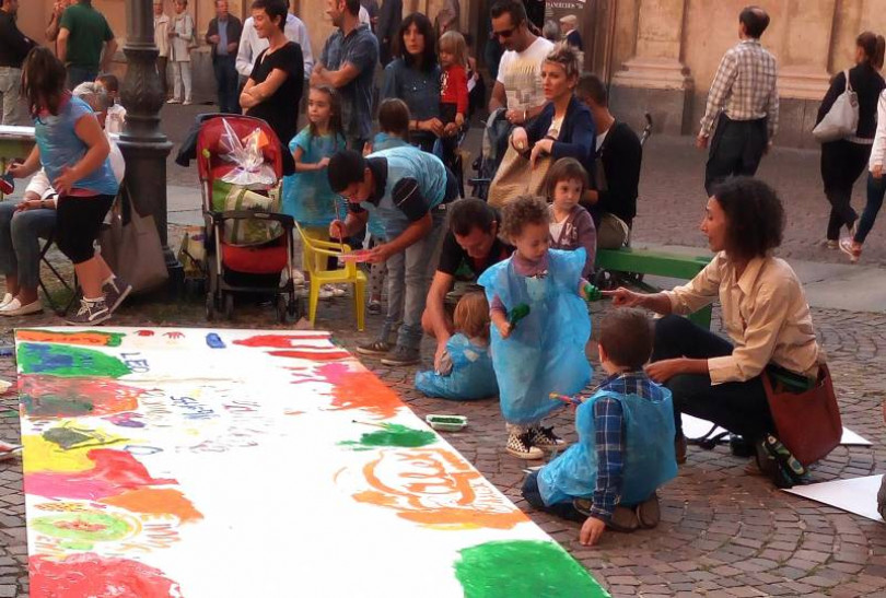 Aggregare, creare, lasciare un segno: al Castello del Monferrato un laboratorio con i bambini