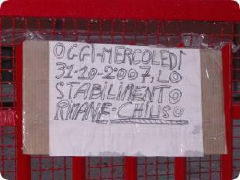 FRAMAR, tutti chiusi fuori senza preavviso