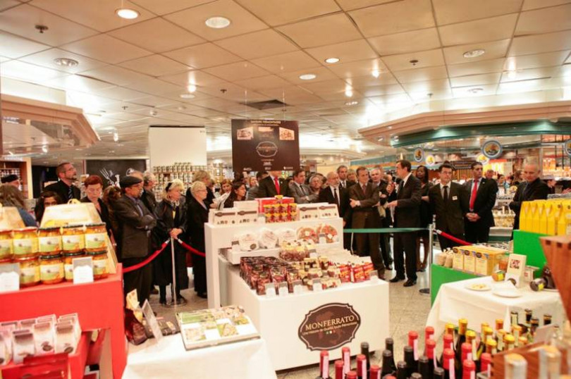 Eccellenze monferrine alle Galeries Lafayette di Parigi