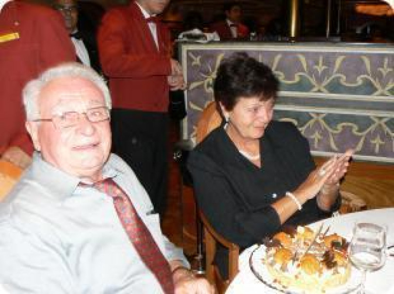 2008- I tanti auguri tra gli argenti del ristorante.... Compleanni e anniversari di matrimonio (al top i Boccardi) - Storia delle prime sei crociere su navi Costa, si inizia nel 2002
