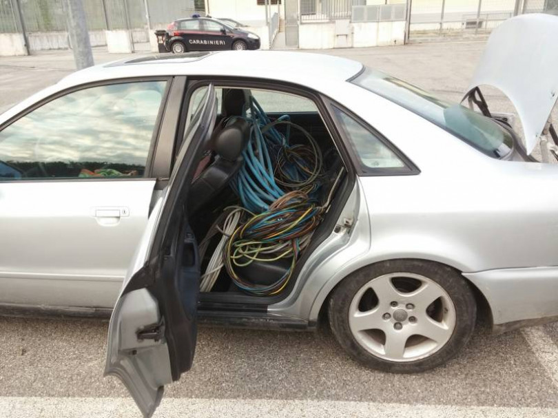 Ozzano: arrestato un pregiudicato per furto di rame