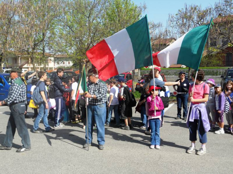 Il Cammino del 150° arriva oggi al Castello del Monferrato e prepara la festa per il 19 aprile alla Cittadella