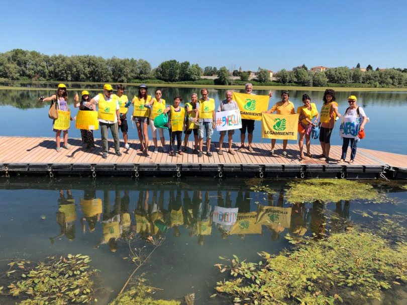 Il Big Jump a Casale e l'Sos per il Po