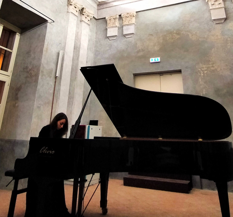 La pianista Naomi Tistarelli 