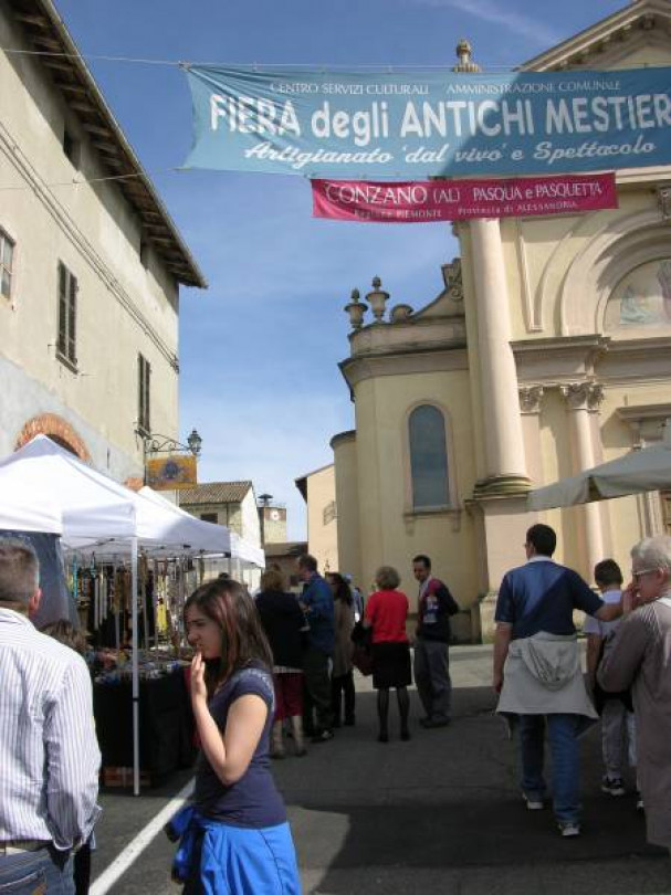 Lunedì di Pasquetta a Conzano con la fiera degli antichi mestieri