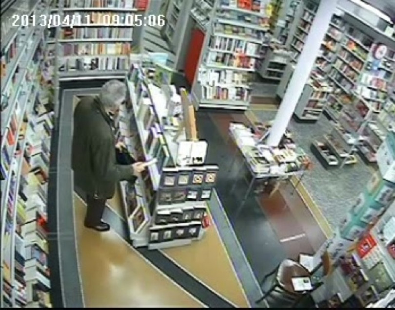 Ladro di best seller denunciato dalla Polizia