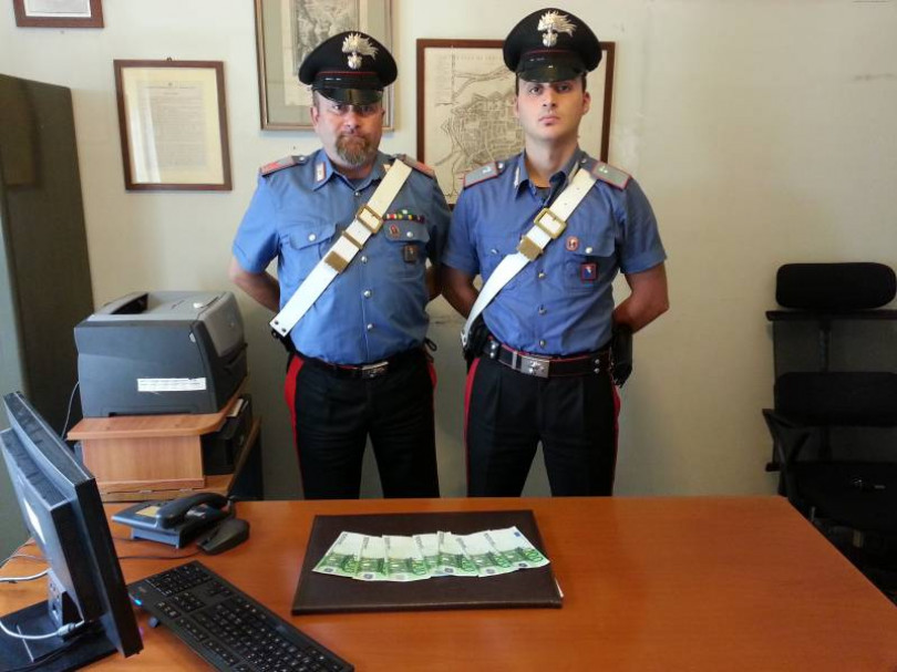 Shopping in Valcerrina con le banconote false: indagini dei Carabinieri