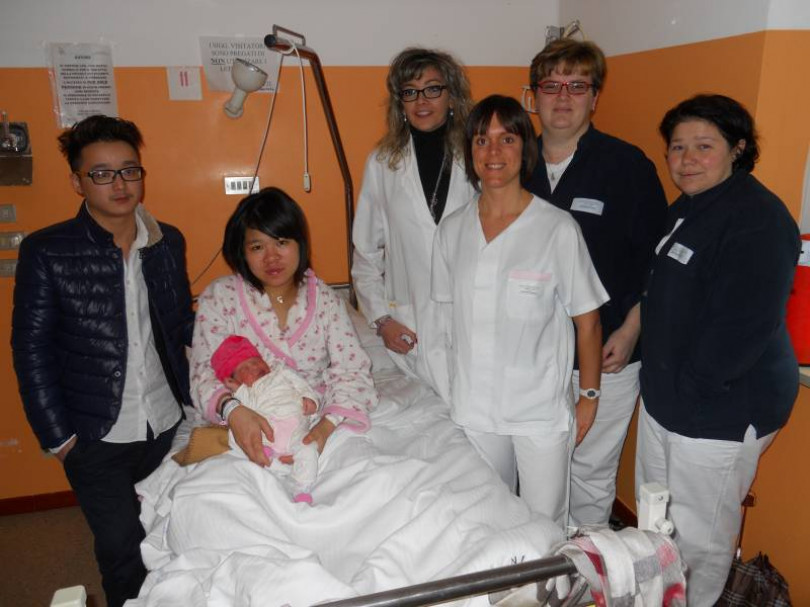 Il 2014 in Monferrato si è aperto con la nascita di Angela Wu, una bella bimba cinese