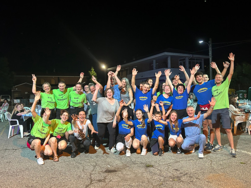Serata partecipata alla cena sociale della Polisportiva