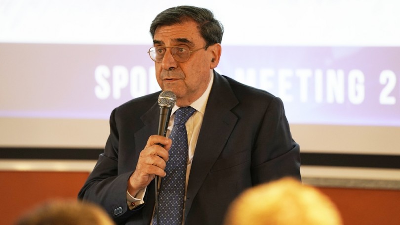 Giancarlo Cerutti ringrazia coach Ferrari, Martinoni e Valentini