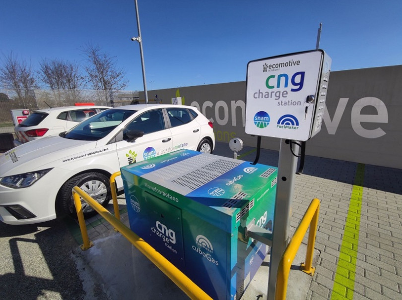 Rifornimento di gas naturale e biometano in colonnina: partnership Ecomotive Solutions - Cubogas