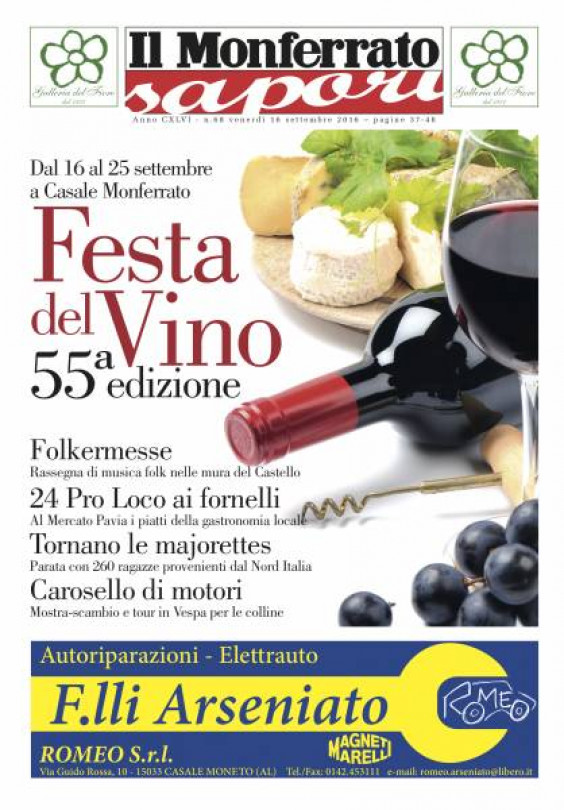 È tempo di Festa del Vino! In regalo con Il Monferrato uno speciale con tutti gli appuntamenti