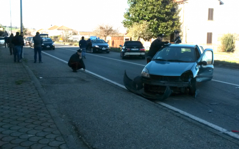 Incidente a San Germano: bloccata la statale tra Alessandria e Casale