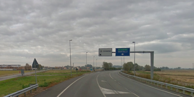 Lavori sulla Vercelli-Trino: dieci giorni di chiusura (fino al 31 luglio) con viabilità modificata