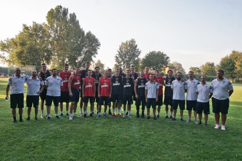 Raduno e primo allenamento per i giocatori della JC Novipiu'