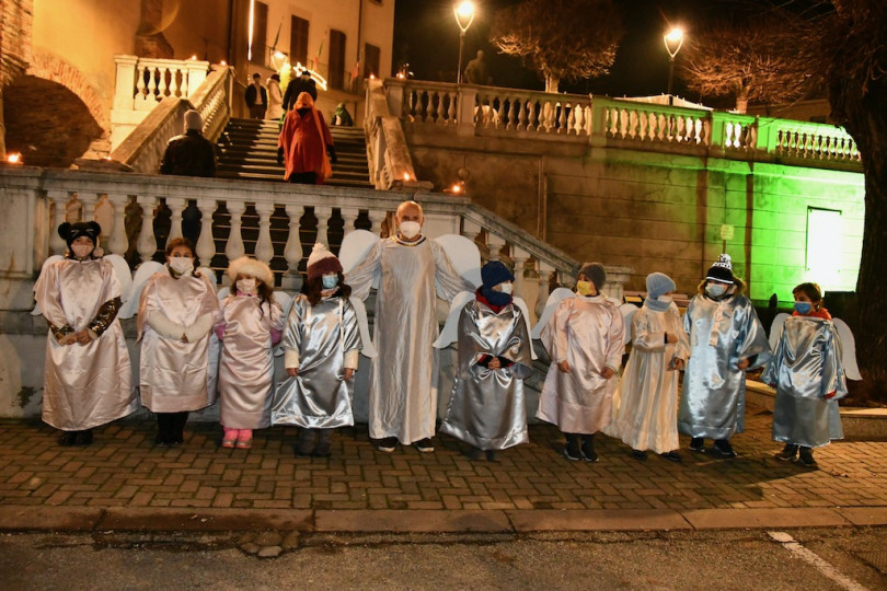 Il presepe vivente a Mirabello
