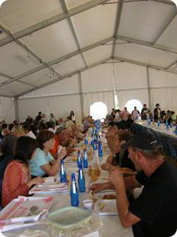 La pioggia non ferma Riso & Rose in Monferrato