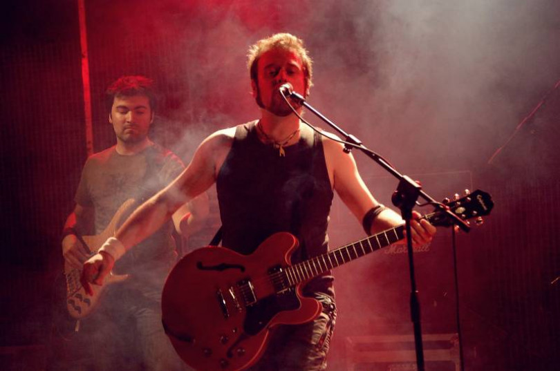 Il moncalvese Stefano Zonca da Red Ronnie e al Lizard Day al 