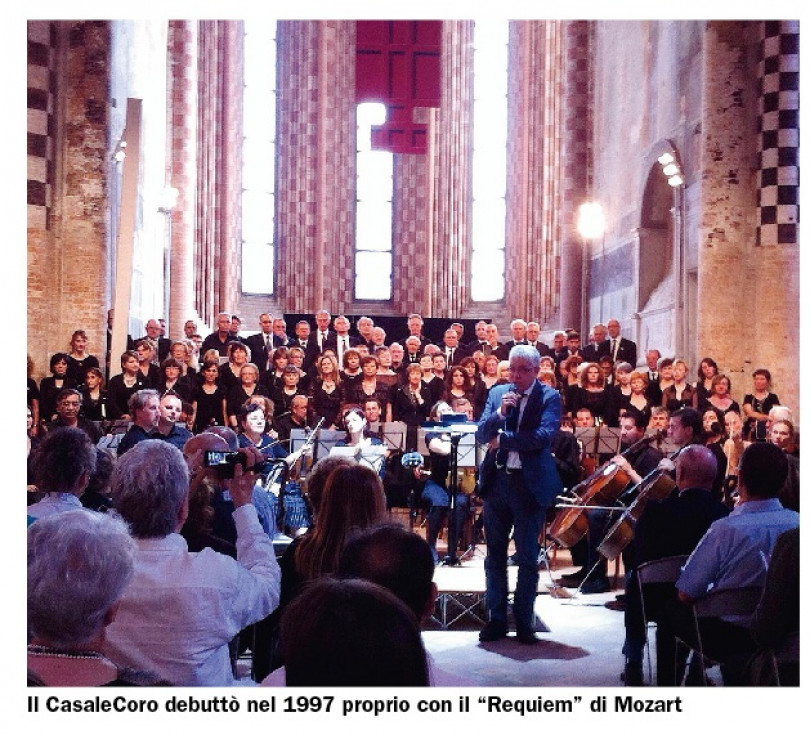 Domenica il CasaleCoro interpreta il Requiem di a San Domenico