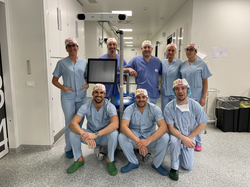 Sperimentazione per le protesi al ginocchio al Santo Spirito di Casale