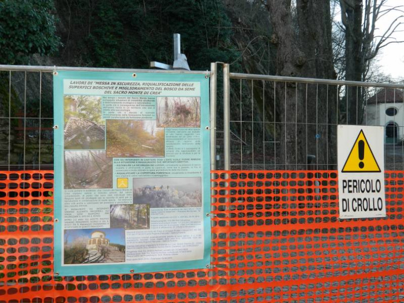 Fino al 15 aprile sbarrato l’accesso... al Paradiso