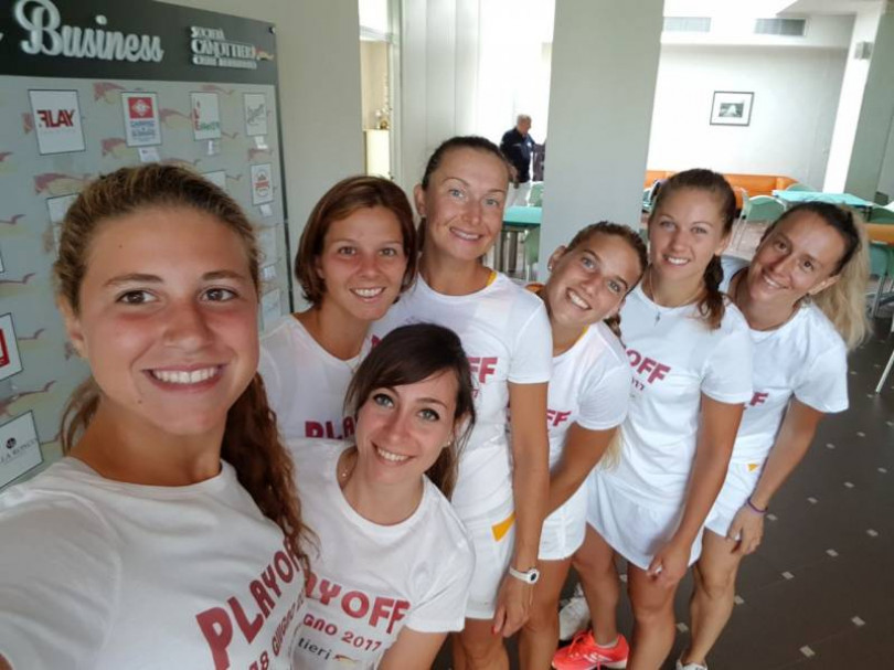 Tennis: le ragazze della Canottieri Casale conquistano la massima serie