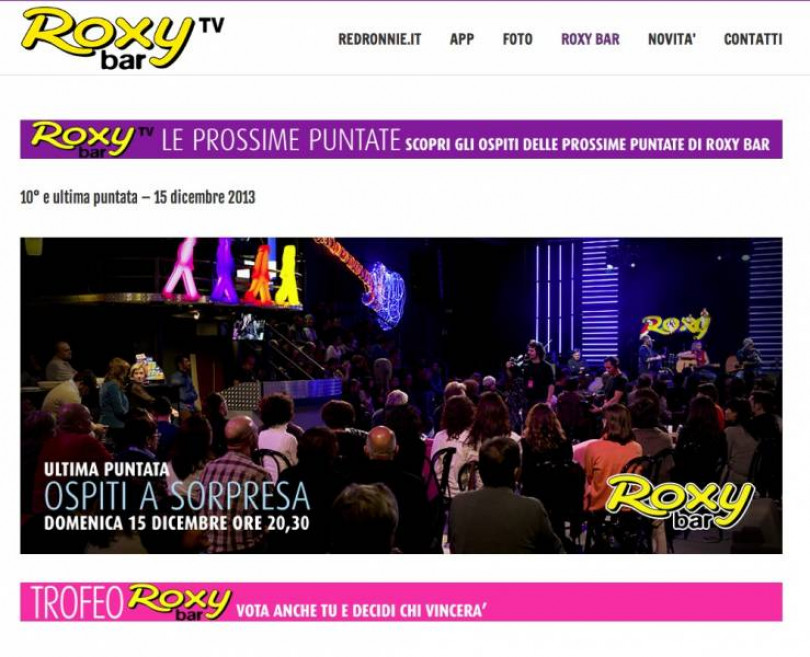 Sfida all'ultimo click per la band del monferrino Zonca al Roxy Bar. Si può votare on-line