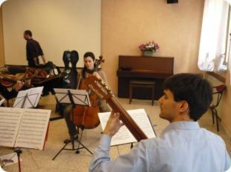 L’Orchestra femminile incontra il vincitore del Pittaluga.