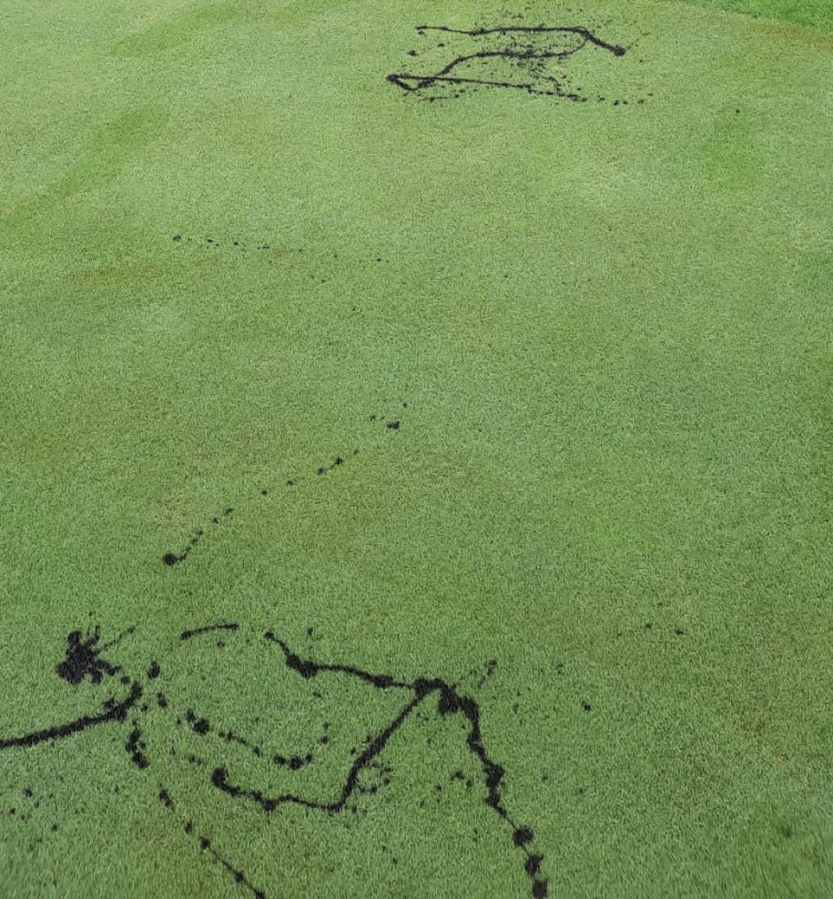 Vandali al Golf Club Monferrato