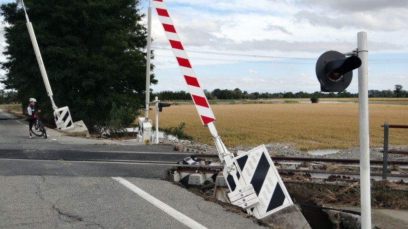 FOTOGALLERY - I danni dell'esondazione del Sesia a Terranova