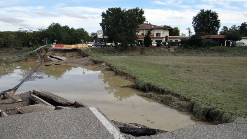 Venerdì 30 ottobre riapre la provinciale tra Terranova e Candia