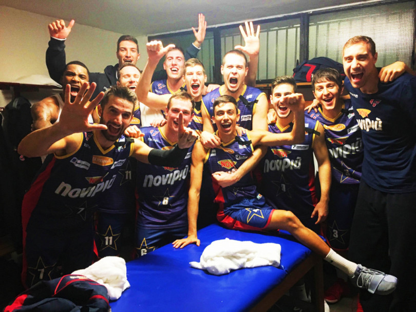 Novipiù inarrestabile: vince anche a Roma contro la Virtus